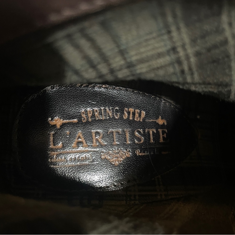 L'Artiste by Spring Step Dramatic Boots size EU 38 US 7 - Picture 12 of 16